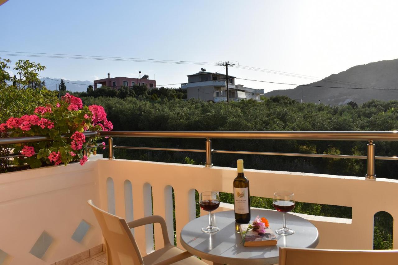 Aphrodite Apartments Kalyves Dış mekan fotoğraf
