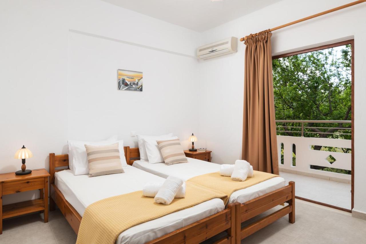 Aphrodite Apartments Kalyves Dış mekan fotoğraf