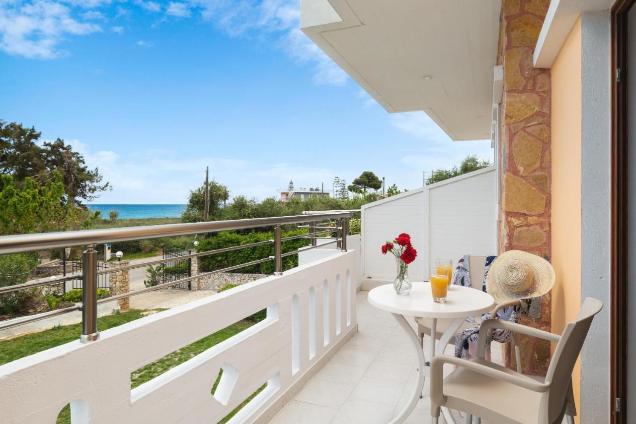 Aphrodite Apartments Kalyves Dış mekan fotoğraf