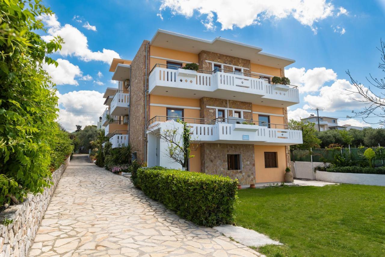 Aphrodite Apartments Kalyves Dış mekan fotoğraf