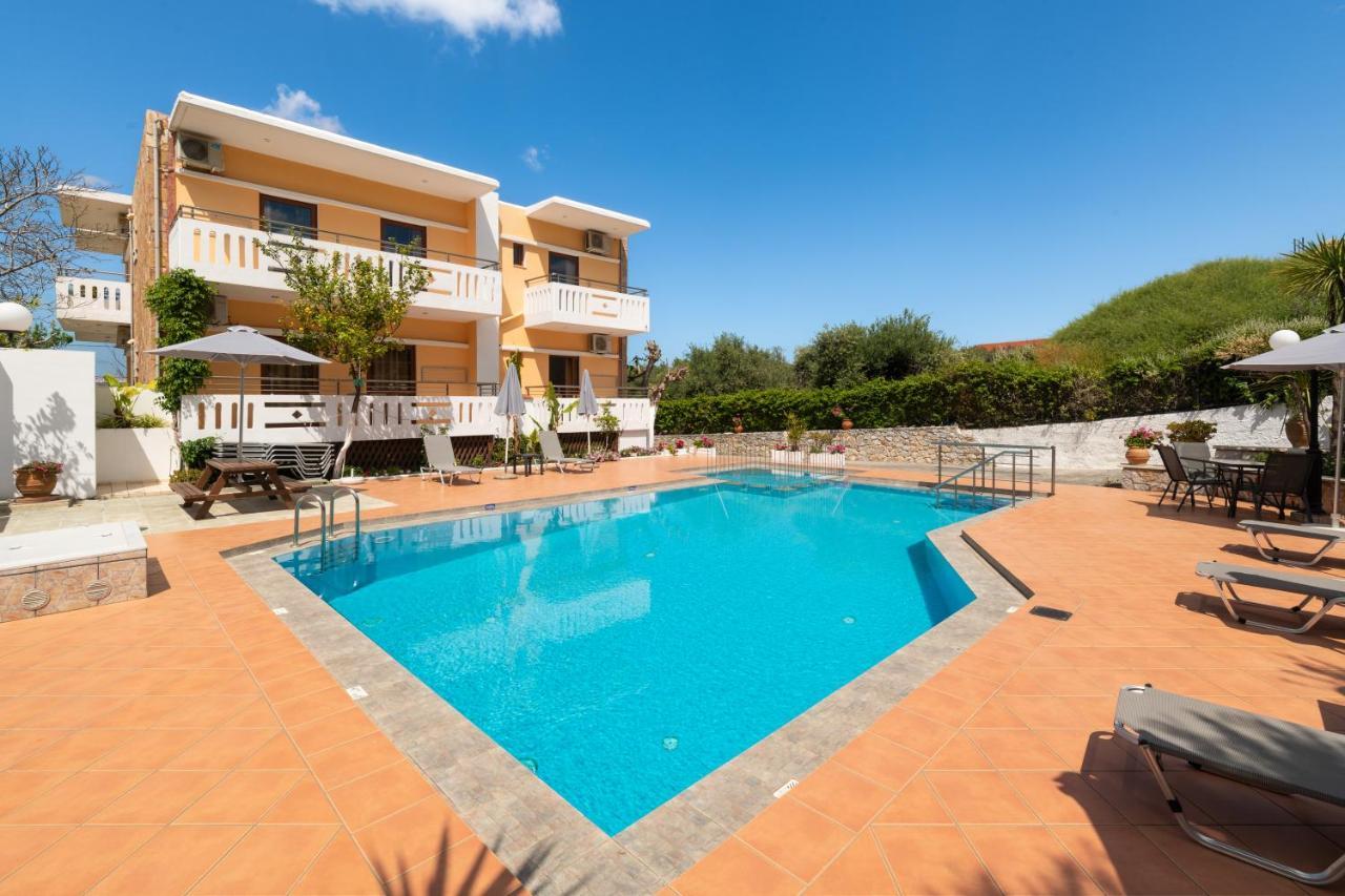 Aphrodite Apartments Kalyves Dış mekan fotoğraf