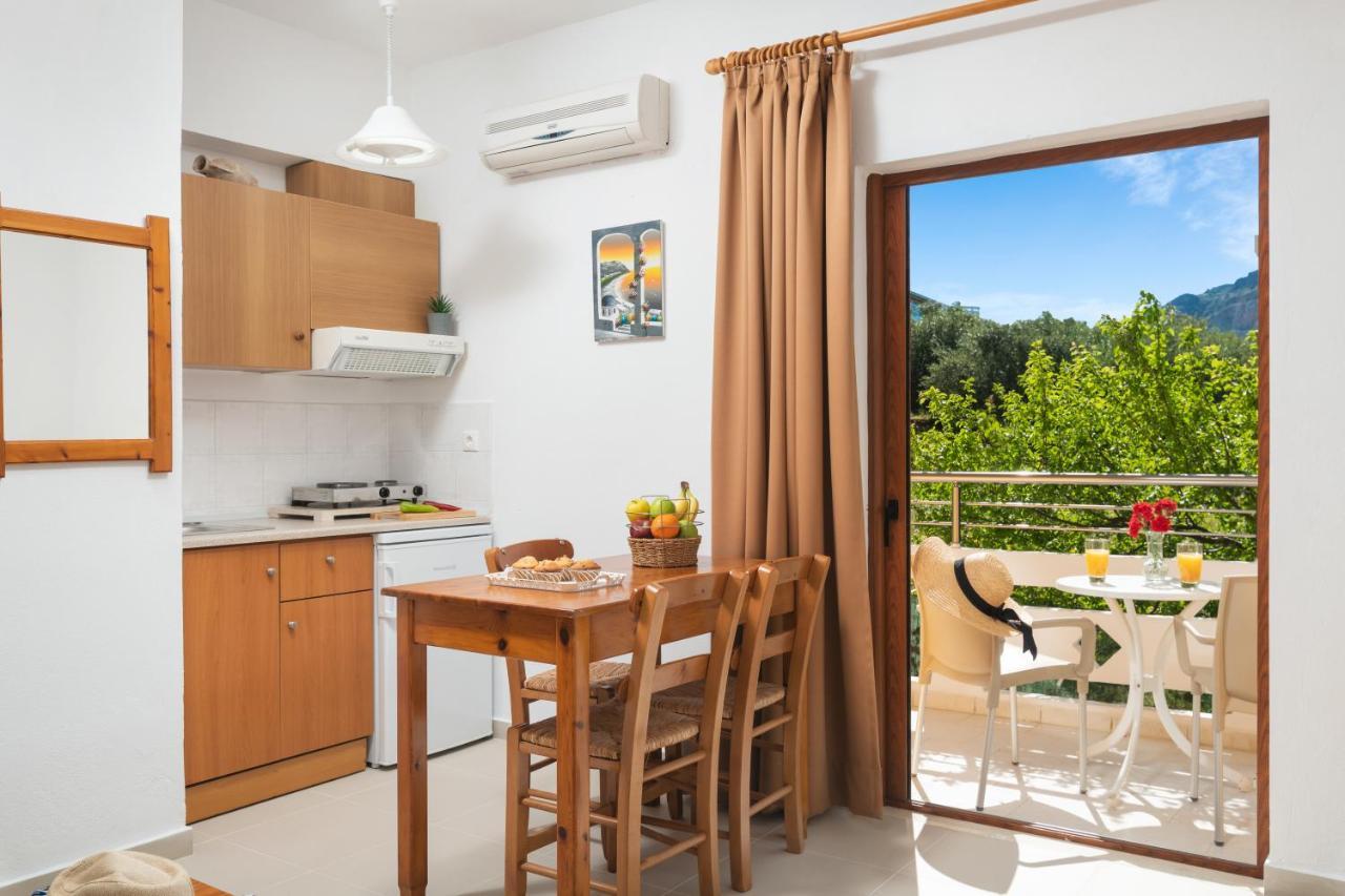 Aphrodite Apartments Kalyves Dış mekan fotoğraf