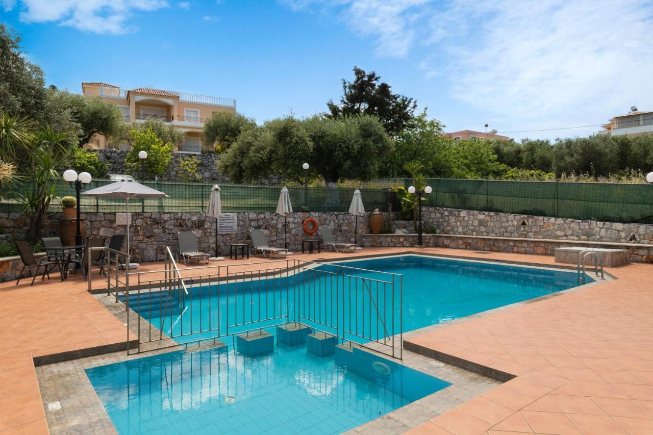 Aphrodite Apartments Kalyves Dış mekan fotoğraf