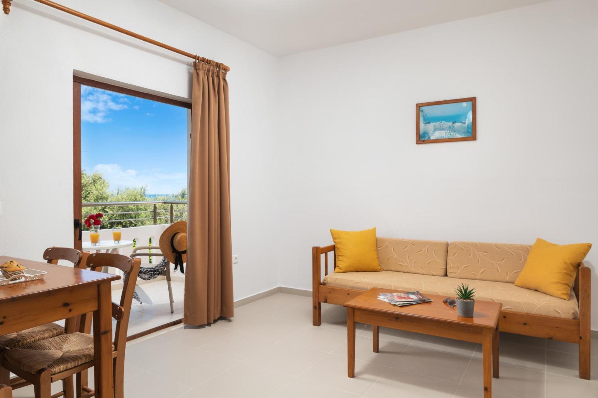 Aphrodite Apartments Kalyves Dış mekan fotoğraf