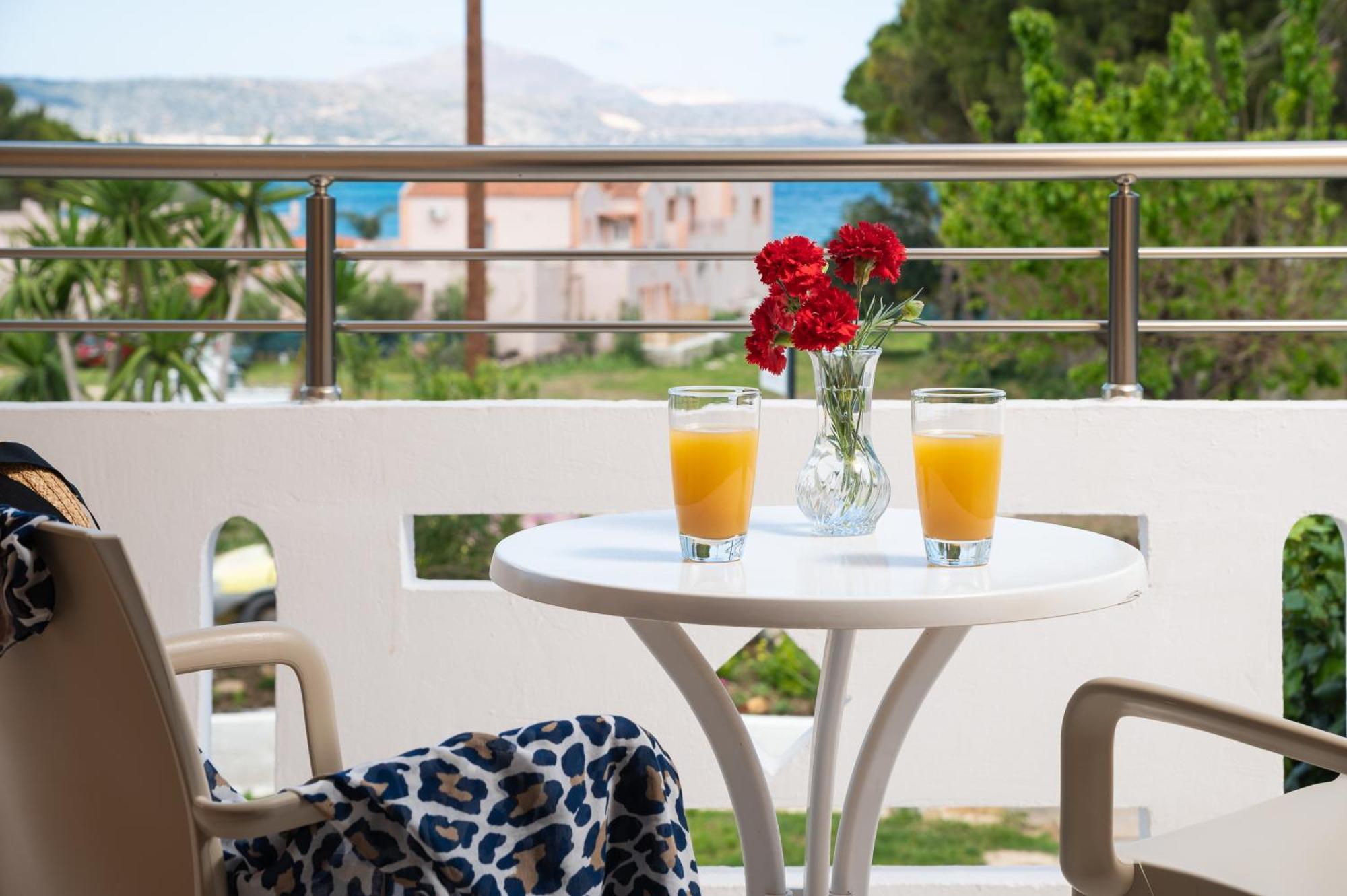 Aphrodite Apartments Kalyves Dış mekan fotoğraf