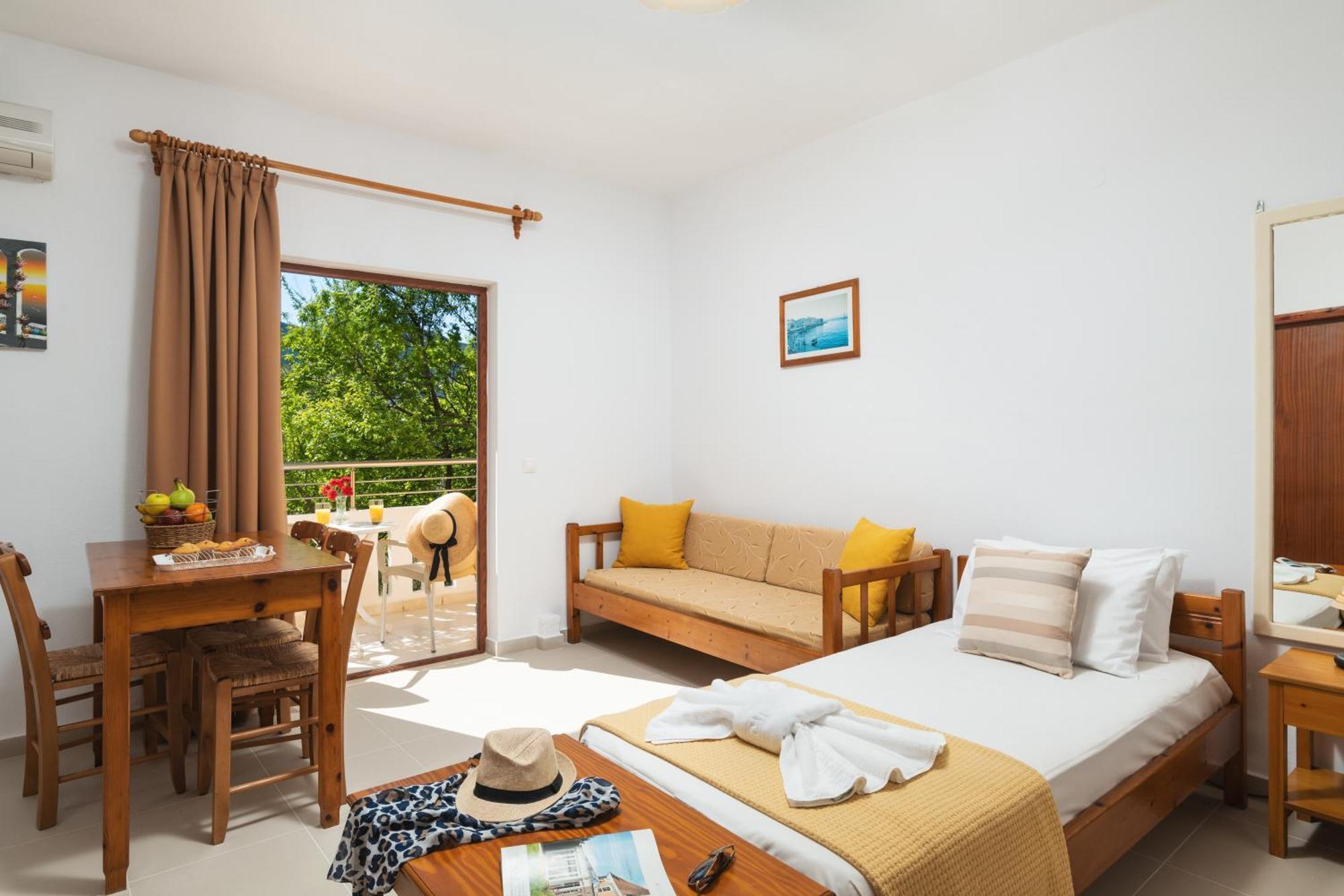 Aphrodite Apartments Kalyves Dış mekan fotoğraf
